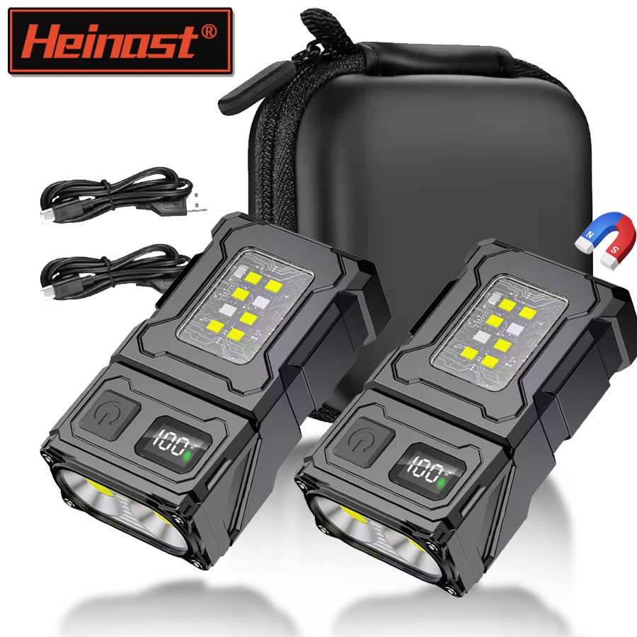 Mini Portable LED COB Flashlig - огляд і ціна Battery Outdoor Camping