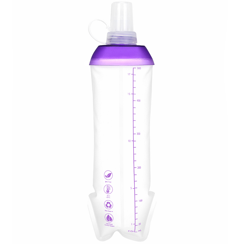 500ml Foldable Leak-Proof Soft - огляд і ціна Collapsible Water Bottle