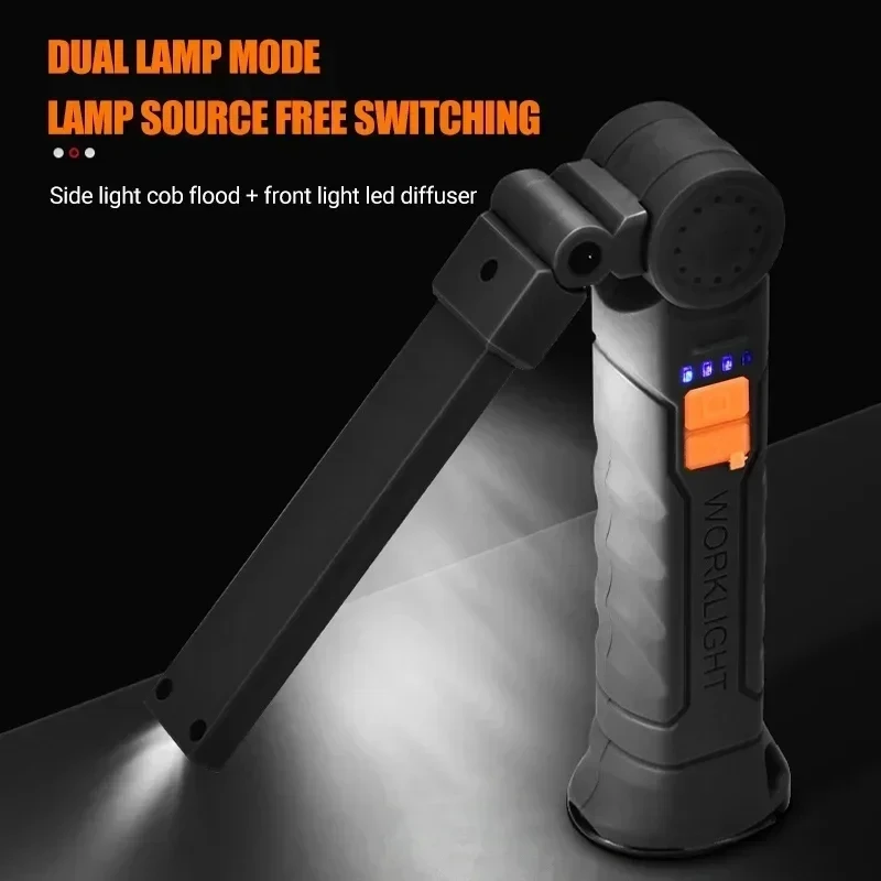 Portable COB LED Flashlight US - огляд і ціна Battery Outdoor Camping