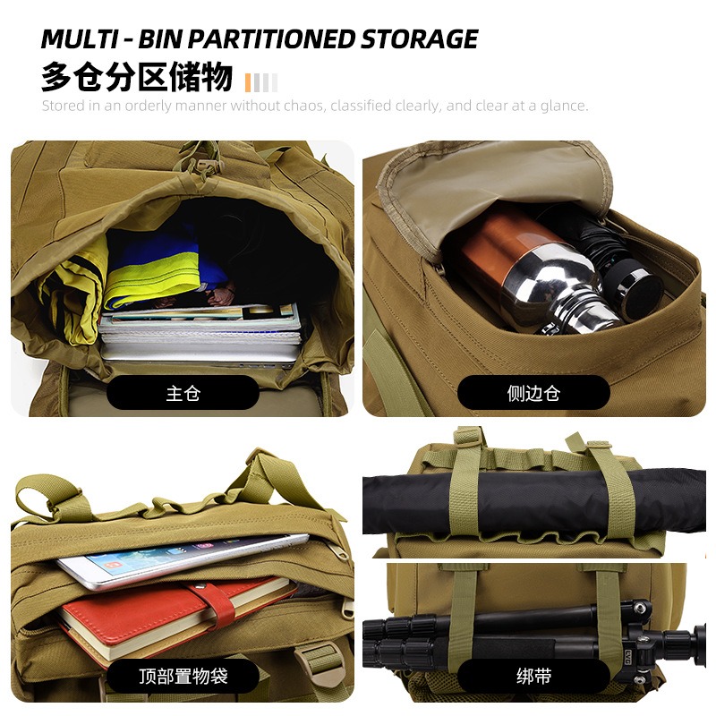 65L Large Capacity Tactical Ba - огляд і ціна Lightweight Backpack 65L
