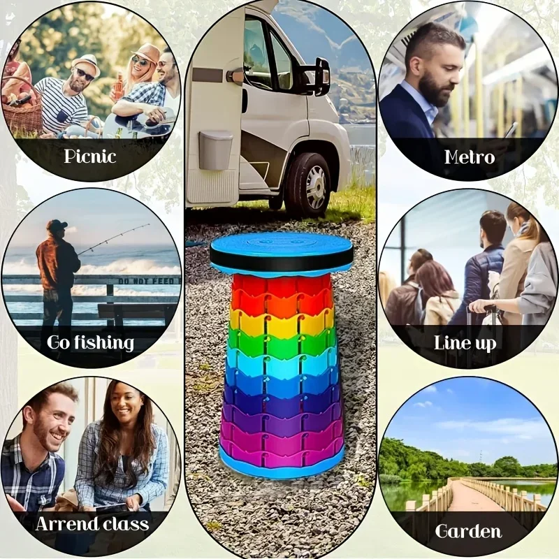 Rainbow Telescopic Camping Sto - огляд і ціна Outdoor Camping Furniture