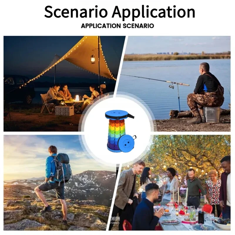 Rainbow Telescopic Camping Sto - огляд і ціна Outdoor Camping Furniture