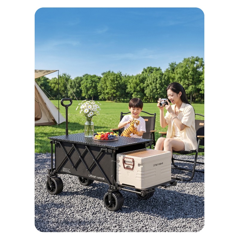 Folding Camping Wagon Cart Out - огляд і ціна Outdoor Camping Furniture