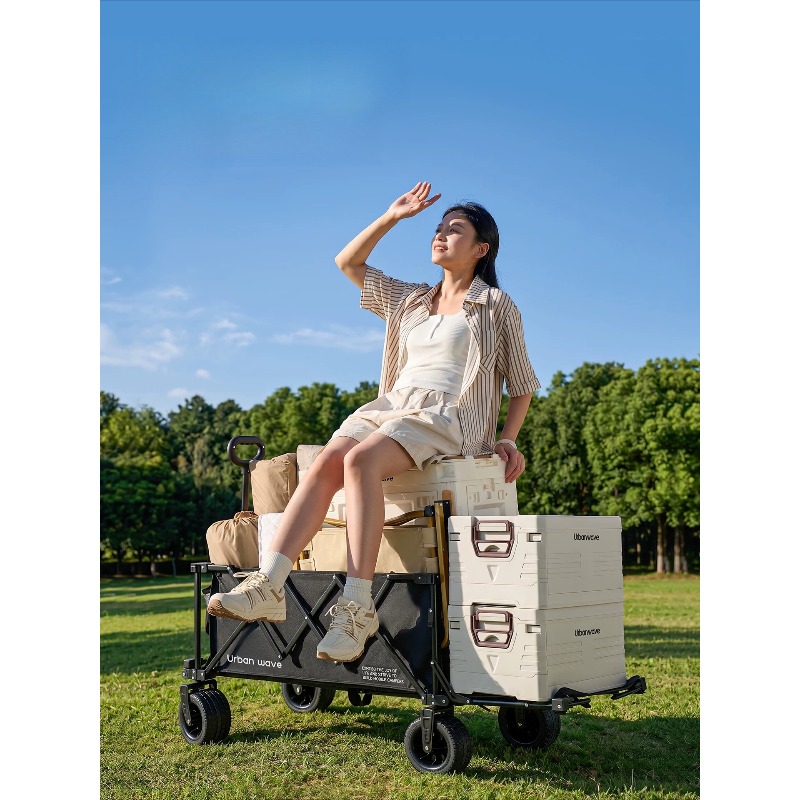 Folding Camping Wagon Cart Out - огляд і ціна Outdoor Camping Furniture