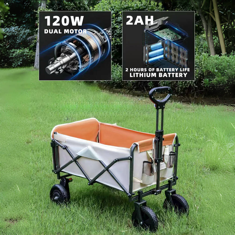 Electric Camping Wagon Cart Fo - огляд і ціна Outdoor Camping Furniture