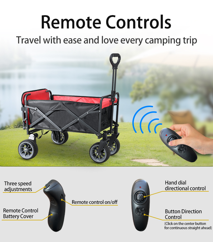 Electric Camping Wagon Cart Fo - огляд і ціна Outdoor Camping Furniture