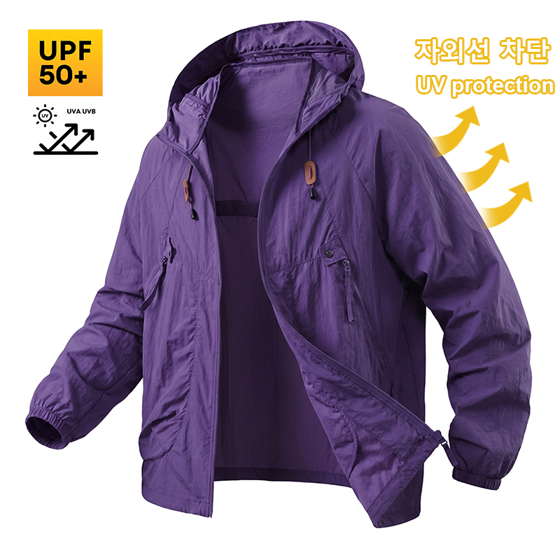UPF50+ Men's Sun Protection Fi - огляд і ціна Outdoor Camping Jacket