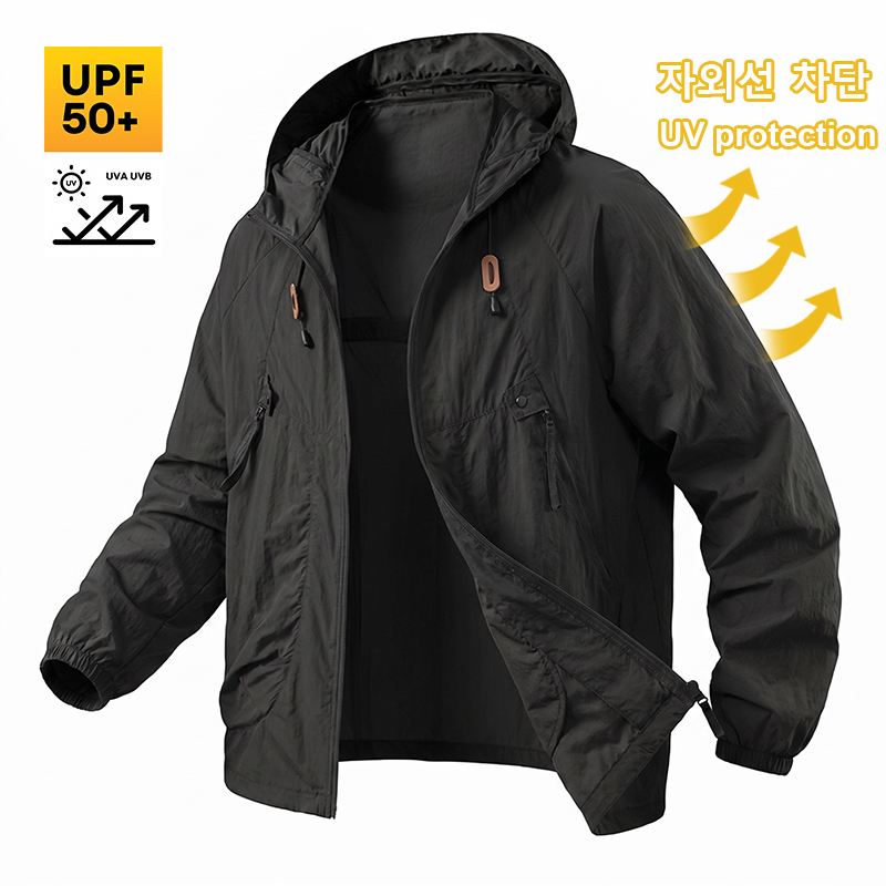 UPF50+ Men's Sun Protection Fi - огляд і ціна Outdoor Camping Jacket