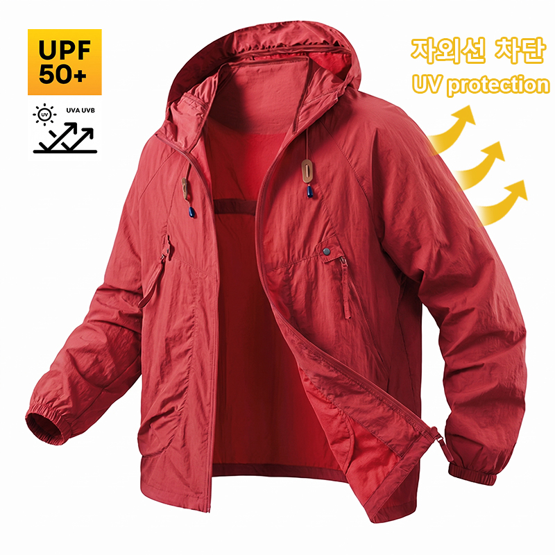 UPF50+ Men's Sun Protection Fi - огляд і ціна Outdoor Camping Jacket
