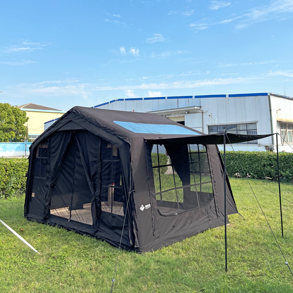 Black Automatic Inflatable Ten - огляд і ціна Outdoor Camping On Youtube