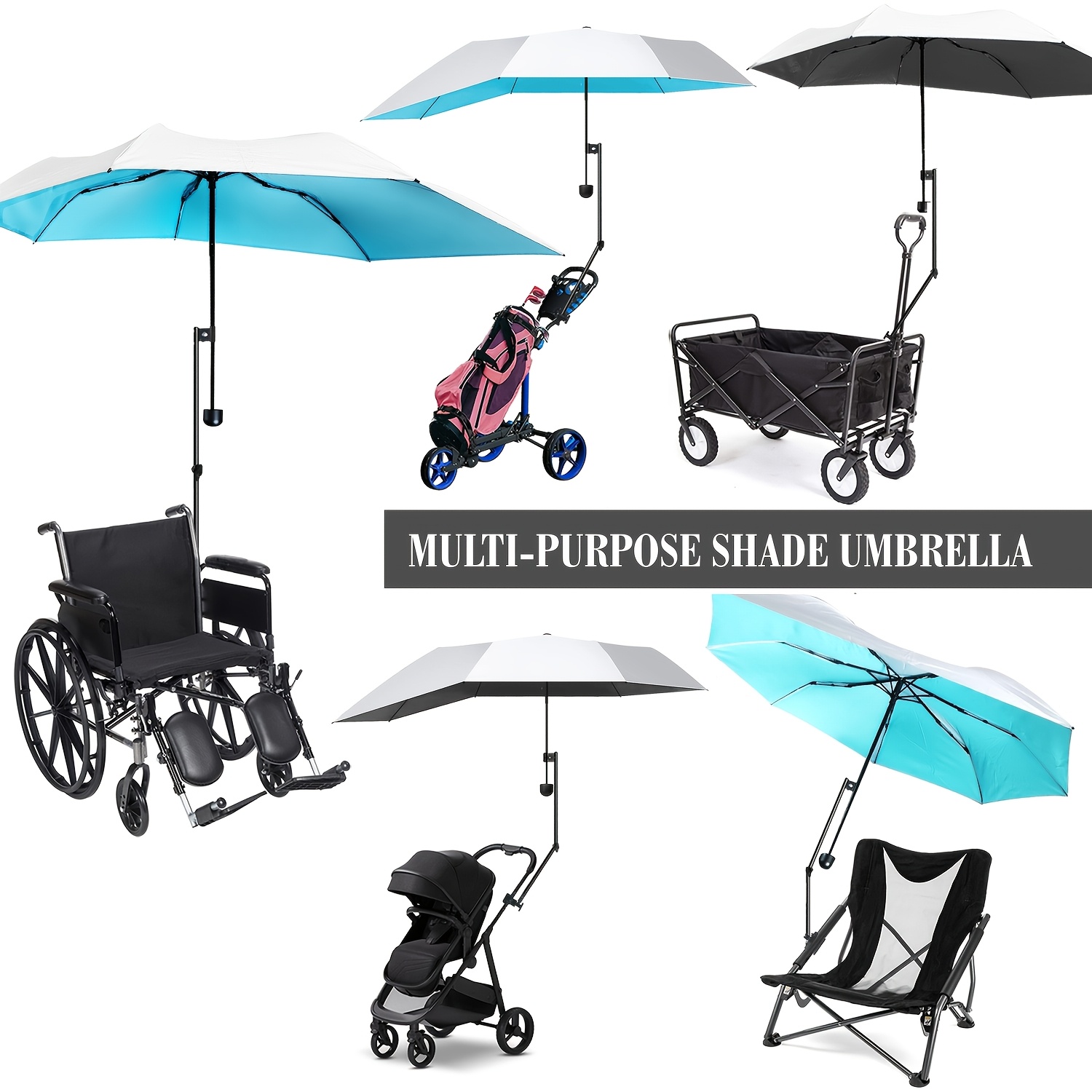 UPF 50+ Clamp-On Chair Umbrell - огляд і ціна Outdoor Camping On Youtube