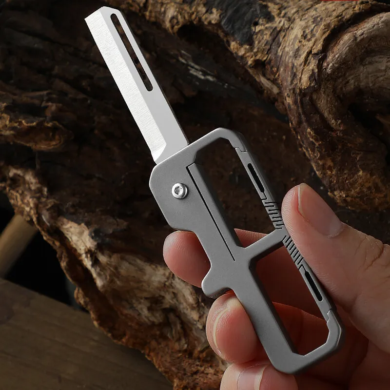 FEGVE Titanium Pocket Folding  - огляд і ціна Camping Knife Multi-Tool