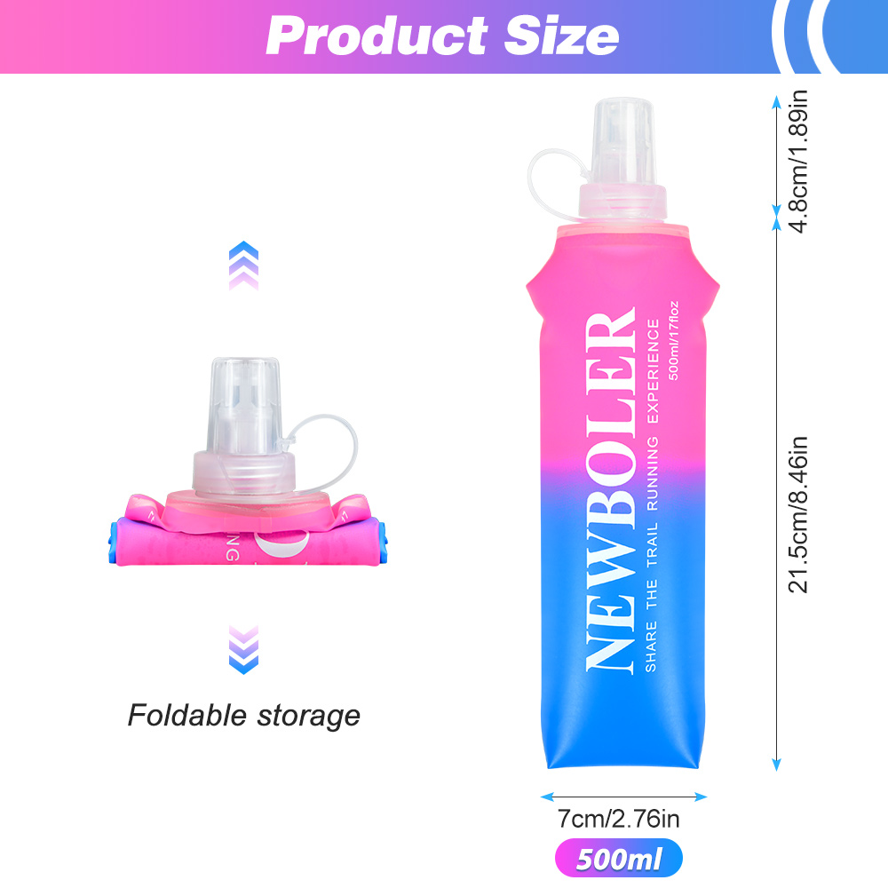 NEWBOLER Water Bottle Folding  - огляд і ціна Collapsible Water Bottle