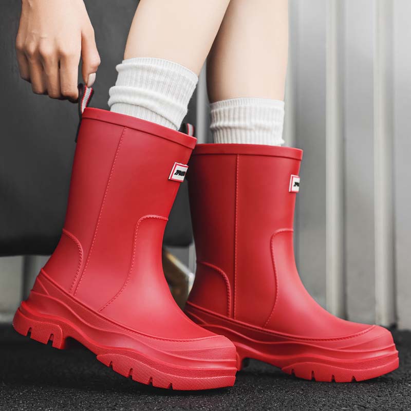Women's High-Tube Rain Boots T - огляд і ціна Outdoor Camping On Youtube