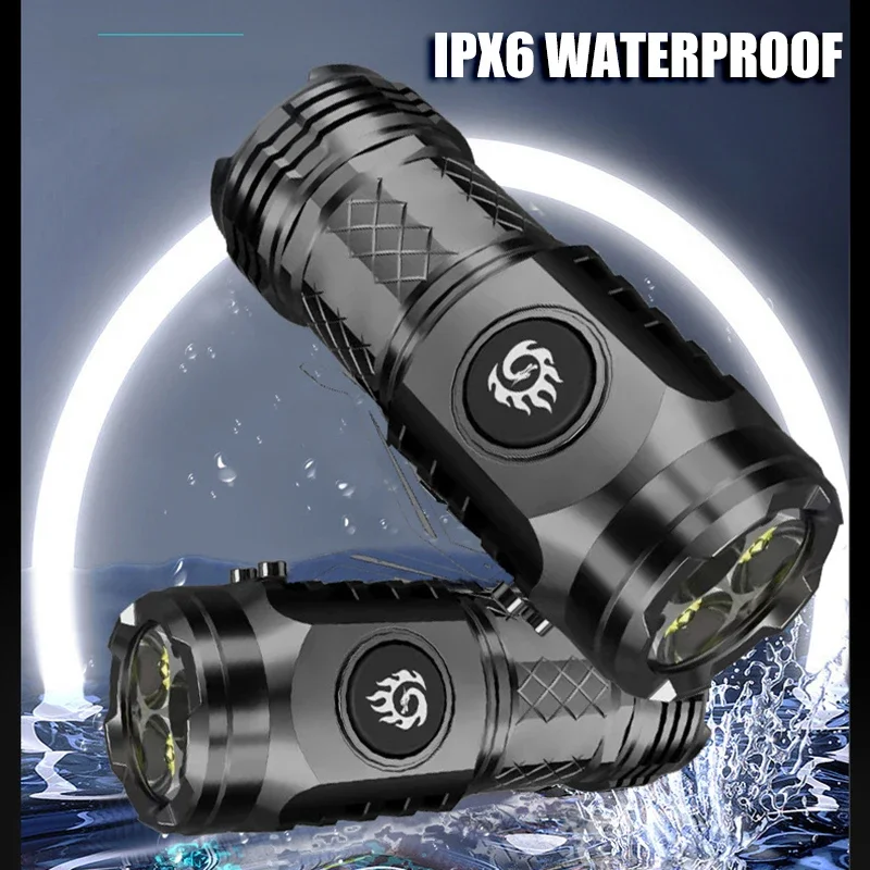 High Strong Power LED Flashlig - огляд і ціна Battery Outdoor Camping