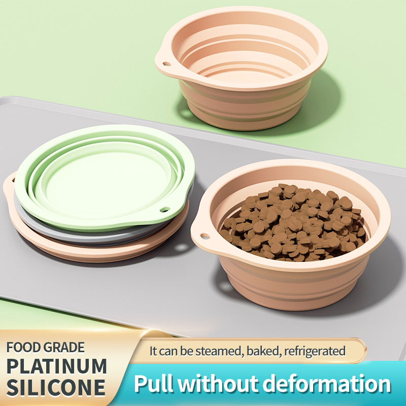 Collapsible Silicone Dog Bowl, - огляд і ціна Collapsible Water Bottle