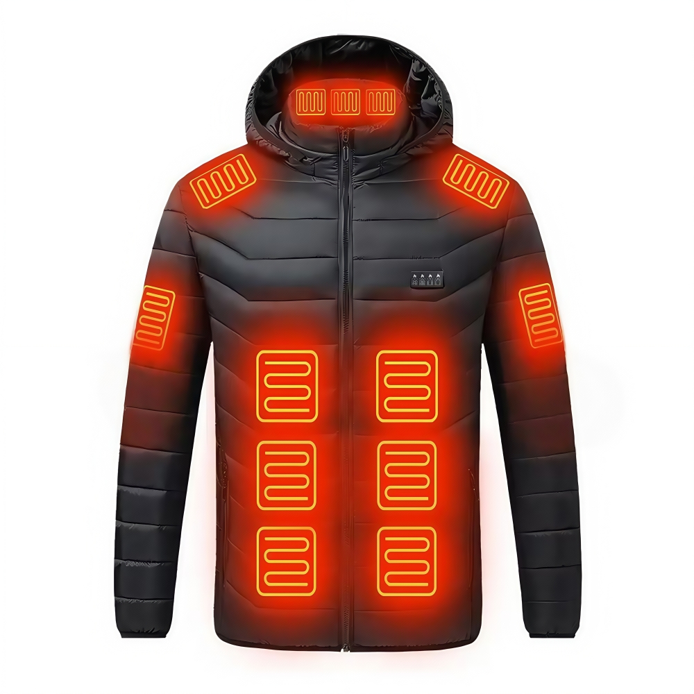 28 Areas Men Women's Heating J - огляд і ціна Outdoor Camping Jacket