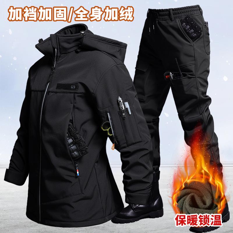 Autumn And Winter Velvet Water - огляд і ціна Outdoor Camping Jacket