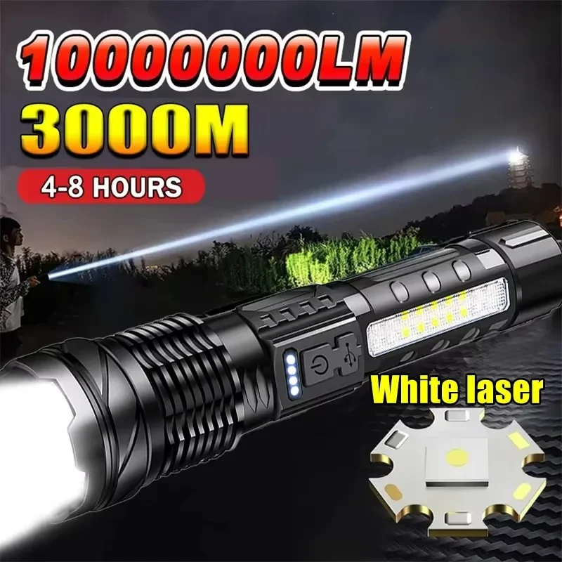 Powerful LED Flashlight Batter - огляд і ціна Battery Outdoor Camping