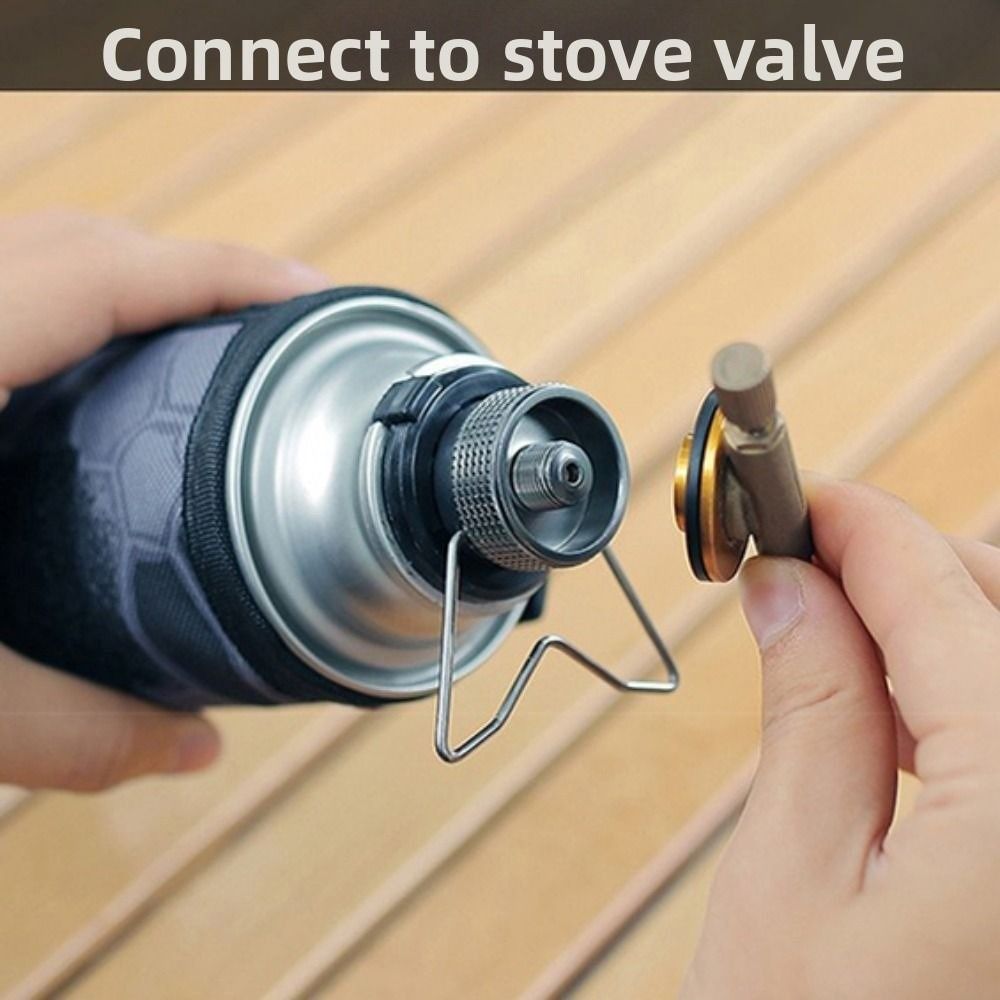 Aluminum Alloy Butane Adapter  - огляд і ціна Outdoor Camping On Youtube